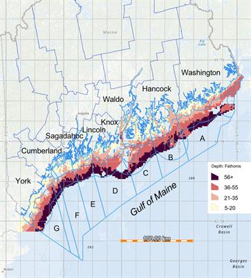 Spatial dynamics of Maine lobster landings in a changing coastal system